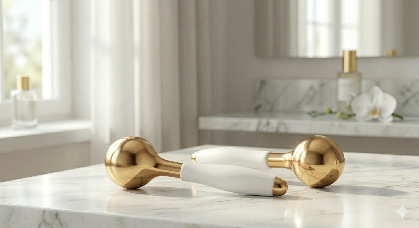 LuxeIce Cryo Wand — Stainless Steel Cooling Massager