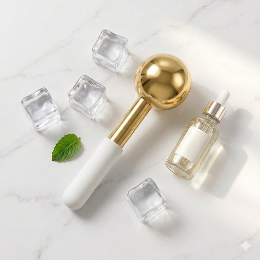 LuxeIce Cryo Wand — Stainless Steel Cooling Massager